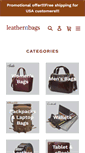 Mobile Screenshot of leathernbags.com